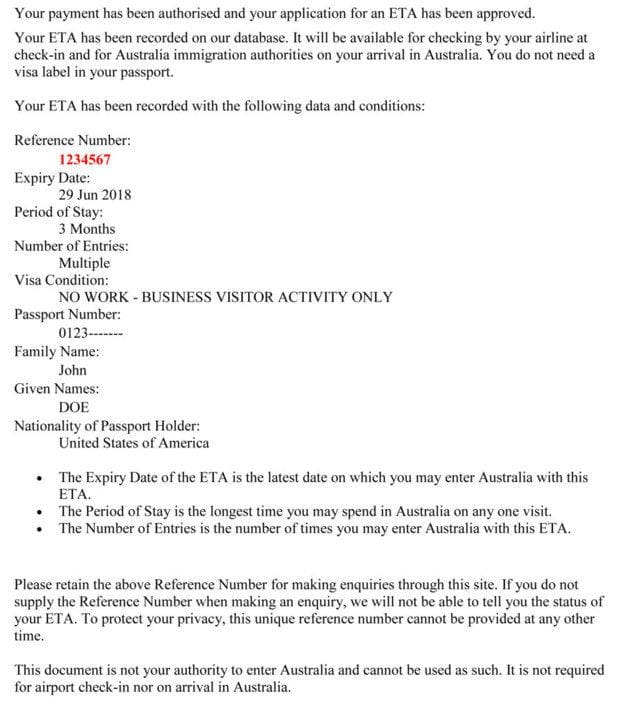Visado-Australia-ETA-Ejemplo